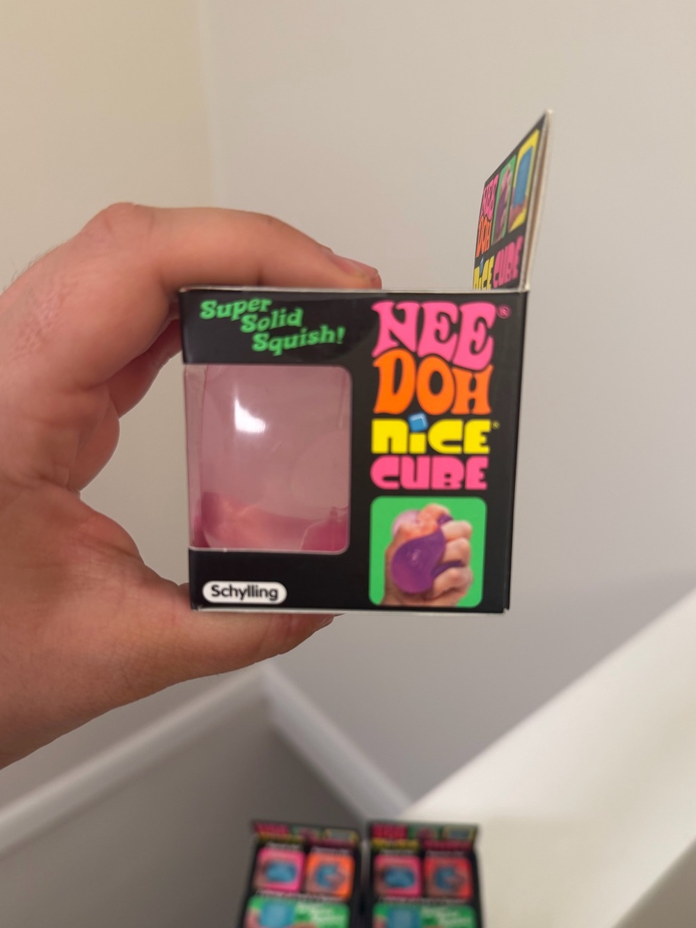 Needoh Nice Cube (1 PC) โ Pink - Picture 2 of 8